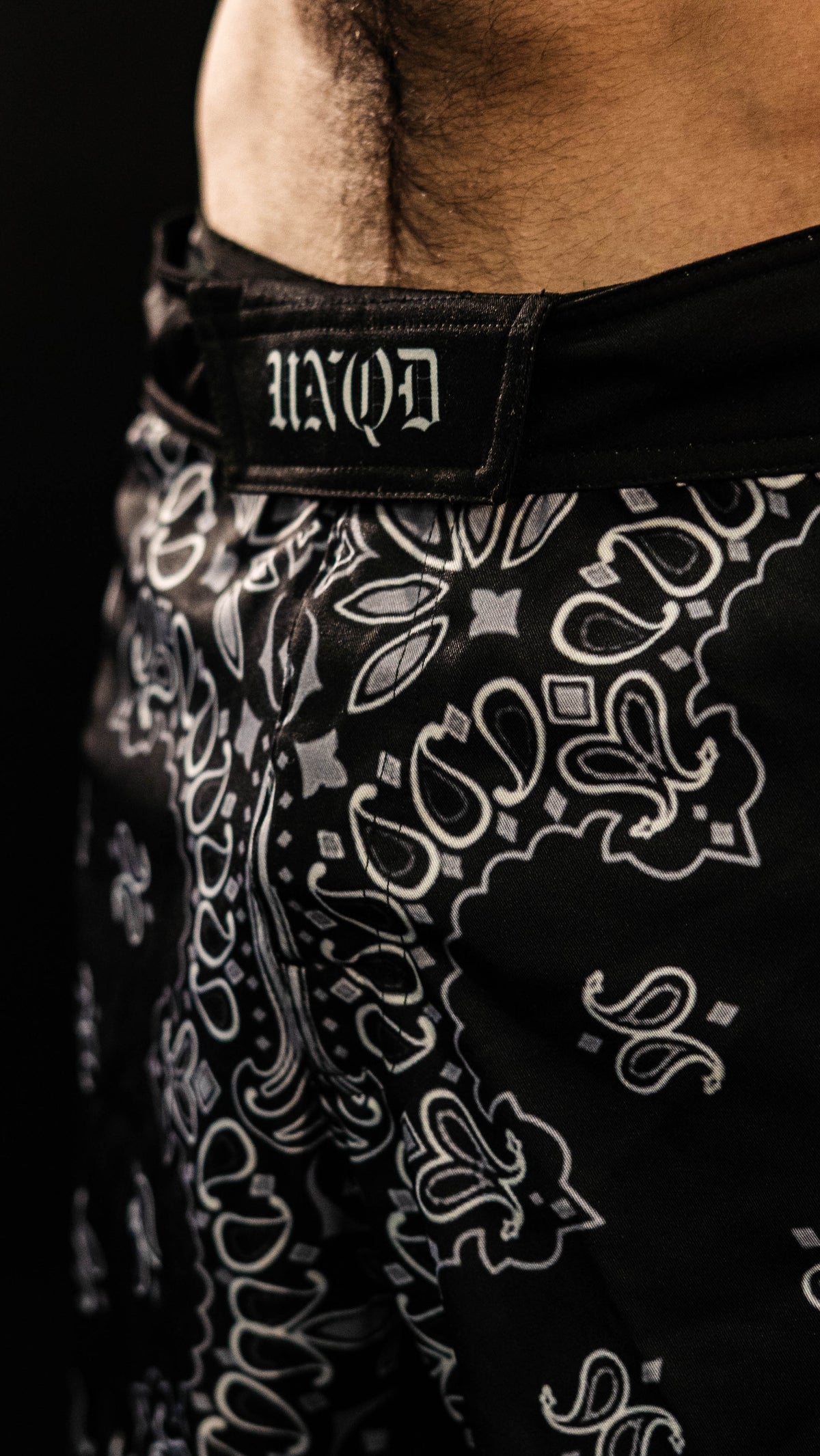 BLACK MMA SHORTS