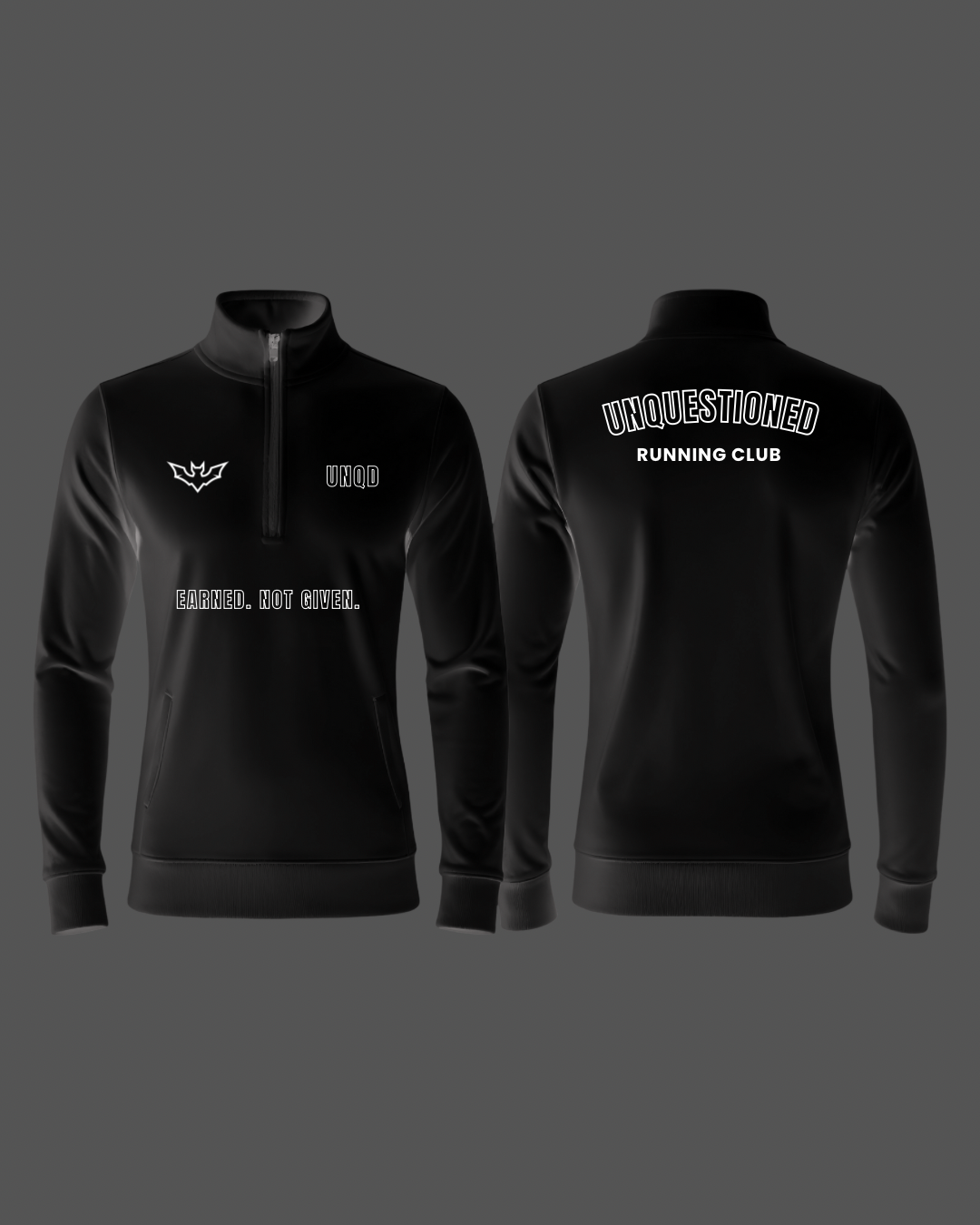 Running Jacket “EARNED. NOT GIVEN.”