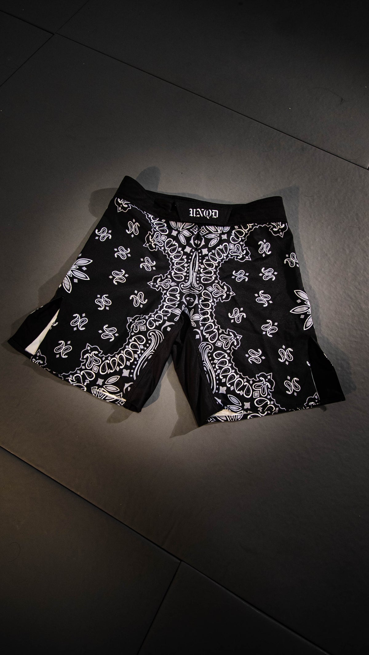 BLACK MMA SHORTS