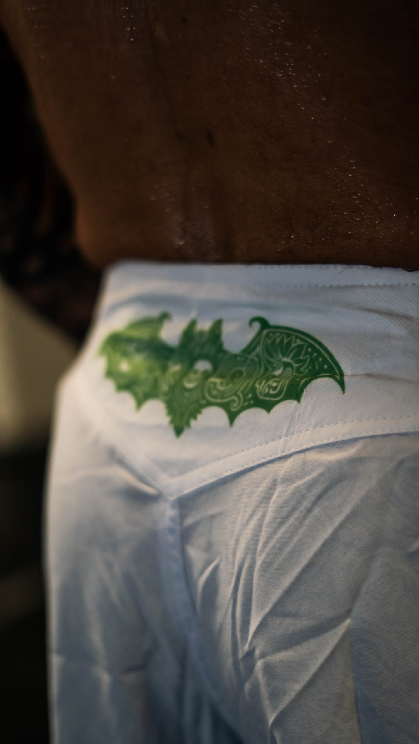 White Quetzalcoatl [MMA Shorts]