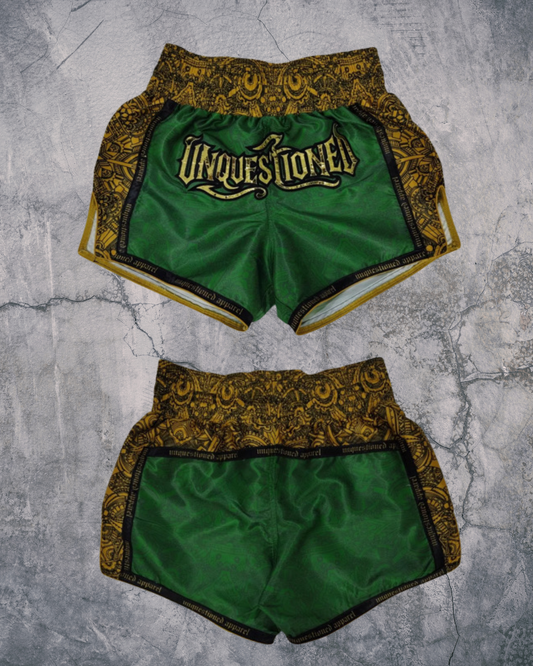Celestial Green [MUAY THAI SHORTS]