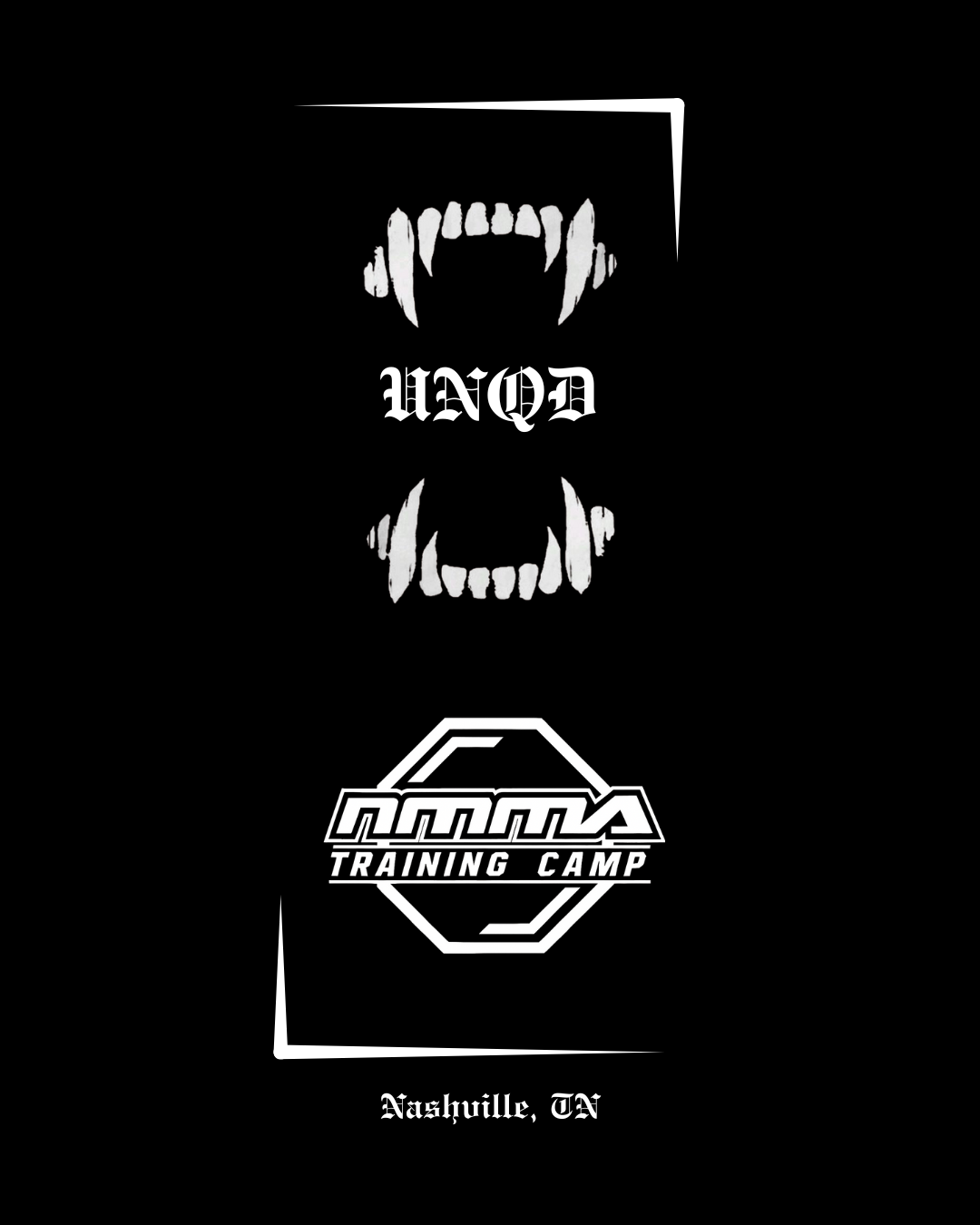 EXCLUSIVE Nashville MMA x UNQD TEE